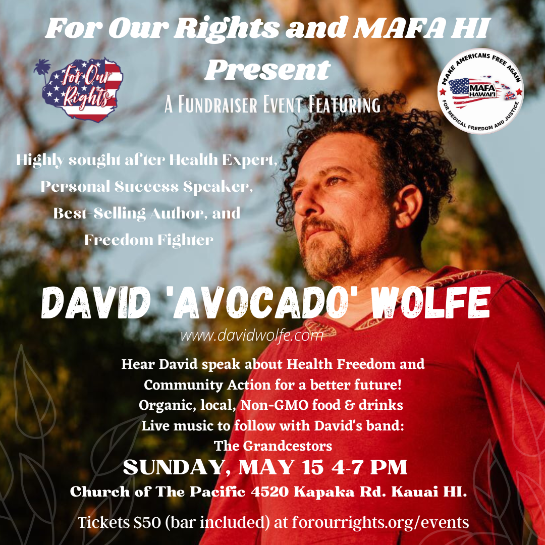 An Evening With David ‘Avocado’ Wolfe